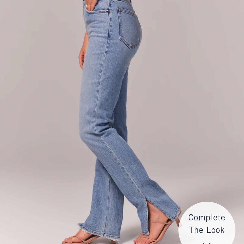 Ultra High Rise 90s Straight Jean
